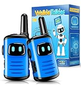 Kids Walkie Talkies Toys for Boys: comedyfun Mini Robots Walkies Talkies 2 Pack Birthday Gifts fo...
