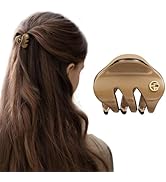 EVITA PERONI Small Hair Clip, Acetate Mini Hair Clips for Thick Thin Hair, Little Tiny Claw Clips...