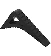 uxcell 1 Pcs Door Stoppers for Bottom of Door, 0.83 inch Door Stops, Rubber Door Stopper Wedge, W...