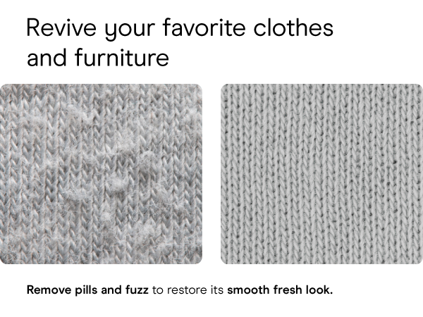 Conair fabric shaver sweater lint depiller defuzzer clothing adjustable large head revive furniture