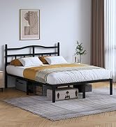 SHOANED 14 Inch Metal Bed Frame