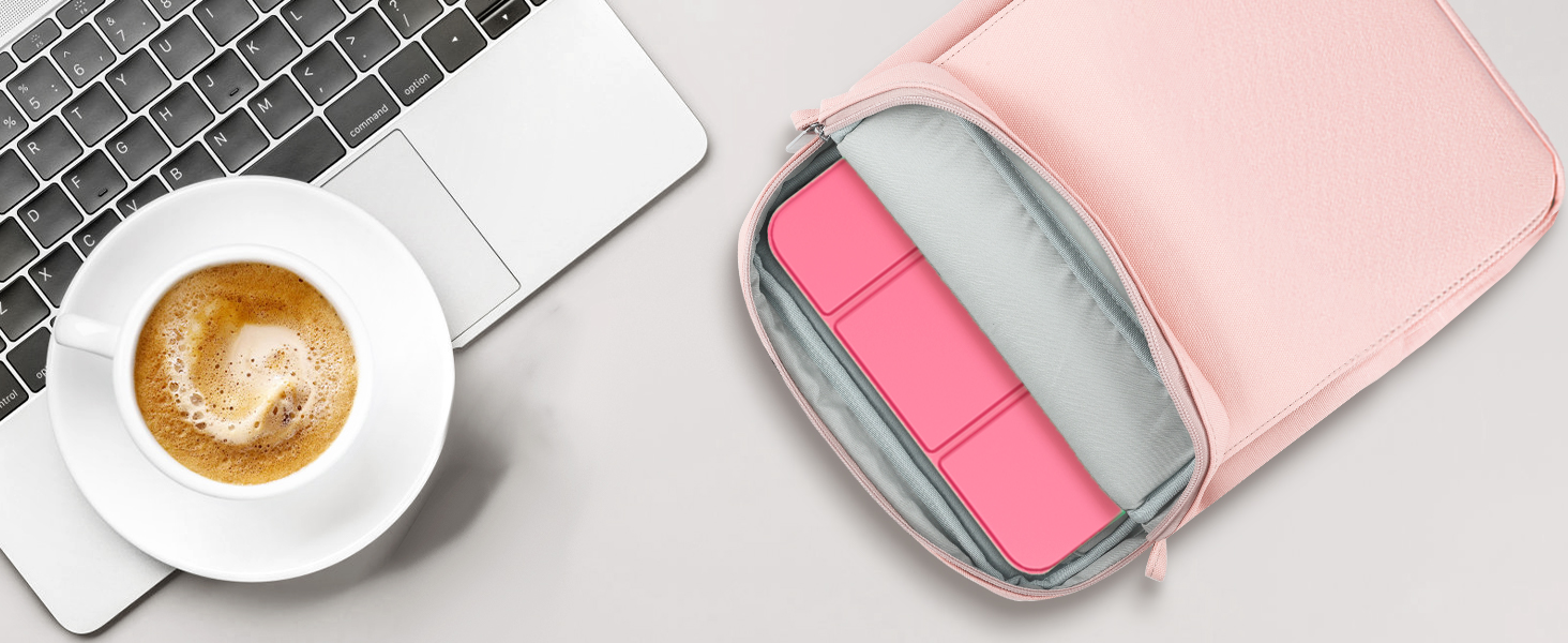 9-11 Inch Tablet Sleeve Bag with Shoulder Strap for iPad 10th Gen. 10.9", iPad 9th/8th/7th Gen
