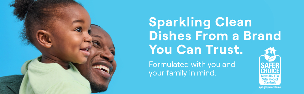 Sparkling Clean Dishes From a Brand You Can Trust