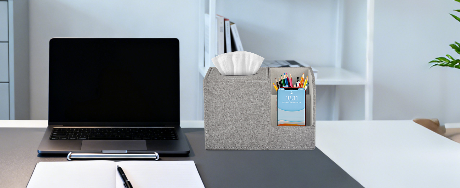 XNONE PU Leather Tissue Box Cover