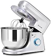 ARLIME Professional Stand Mixer, 7.5QT 660W Tilt-Head Food Mixer, Multifunctional Kitchen Electri...