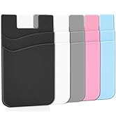 Senose Phone Wallet, Card Holder for Back of Phone Stick on Phone Cases Great Storage Compatible ...