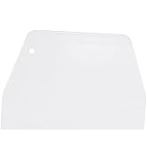 YARNOW Bench Scraper 2 PCS Plastic Dough Scrapers, Multipurpose Food Scrappers, Food- Grade Bench...