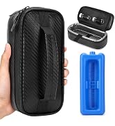 ALLCAMP Insulin Cooler Travel Case with Dual Anti-Shake Straps - TSA Approved Diabetic Medication...