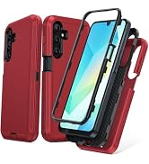 TOPAUX for Samsung A16 5G Case Anti-Shock Galaxy A16 Case 3-Layer Heavy Duty Full Body Drop Prote...