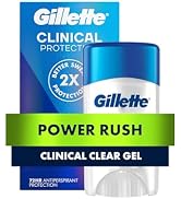 Gillette Clinical Antiperspirant and Deodorant for Men, 72HR Sweat & Odor Protection, Long Lastin...