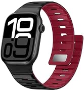 Easuny Magnetic Loop Compatible with Apple Watch 11 10 9 8 7 6 5 4 SE Bands for Men 42mm 40mm 41m...