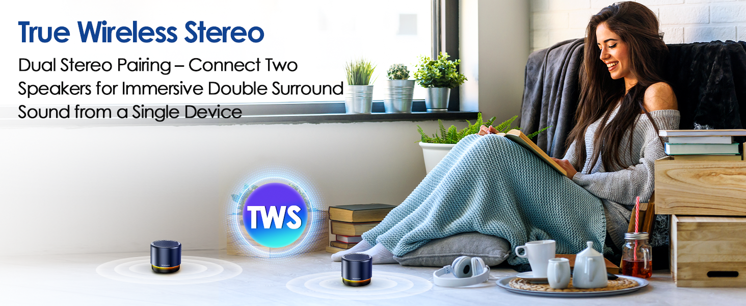 Enjoy powerful, clear sound