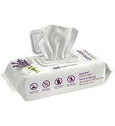 Best Pet Supplies 8" x 9" Large Dog Wipes - Cleaning and Deodorizing for Paws and Coat - Gentle F...