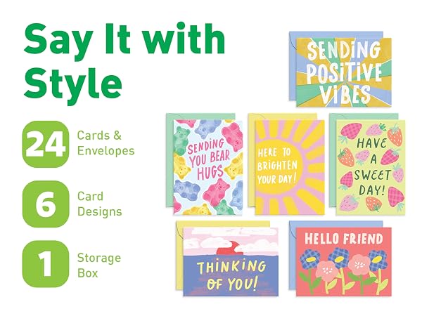 hinking of you greeting cards just for fun greeting cards greeting card pack just because cards