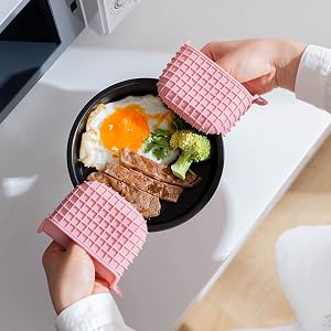 silicone oven mitts