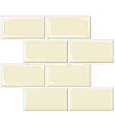 Art3d Peel and Stick Backsplash, 14x12 Subway Tiles, Faux Ceramic Tiles (10 Tiles, Thicker Version)