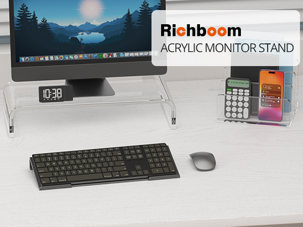 acrylic keyboard stand