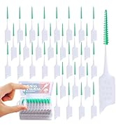 Fawnmum Super Deer Dental Floss Picks Soft Silicone interdental Brush, Braces Brush, Floss Picks ...
