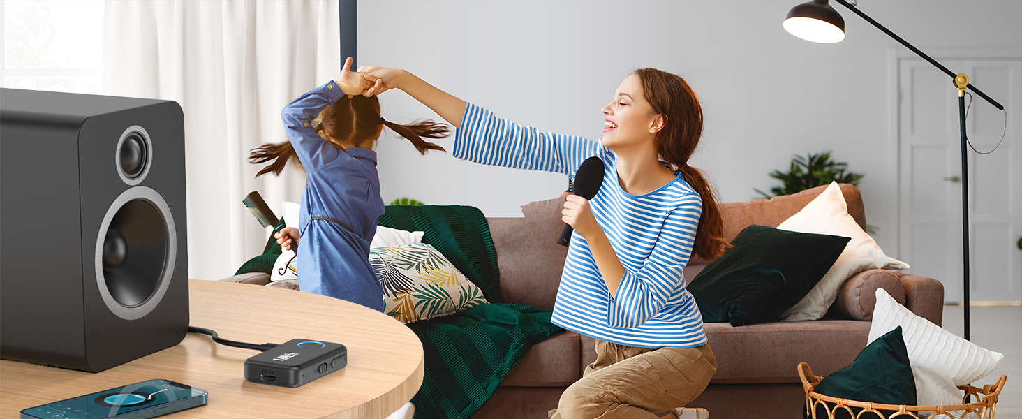 Bluetooth receiver for home stereo