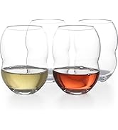 Unbreakable Plastic Stemless Wine Glasses 18 oz - 100% Tritan - Proprietary Anti Slip Design - BP...