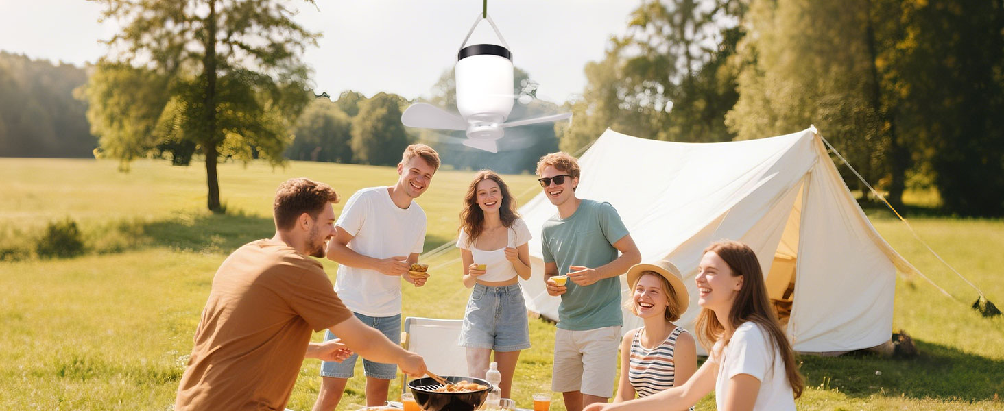 camp shower tent battery powered ceiling fan tent camping essentials camping kitchen essentials