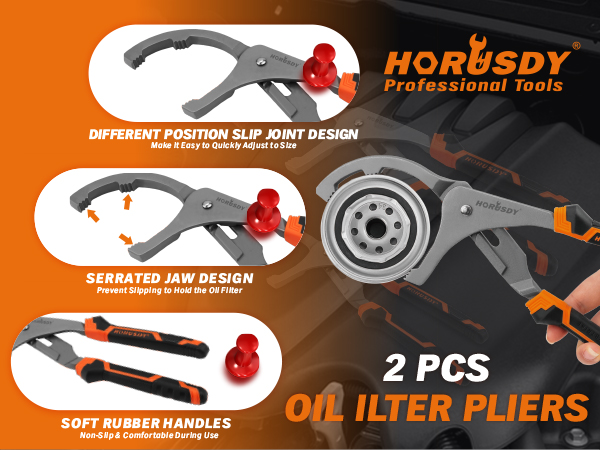 11-Piece Oil Filter Wrench Set