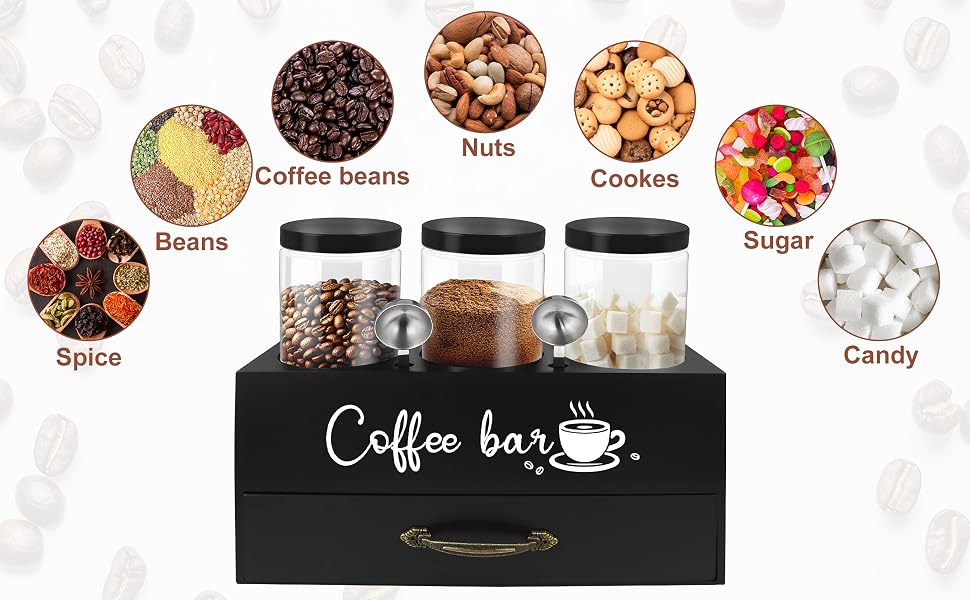 coffee container for ground coffee