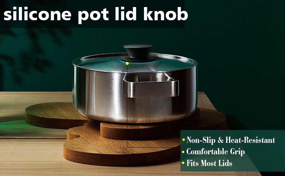 universal pot lid; snapware replacement lids; instant pot lid; pot handle covers heat resistant