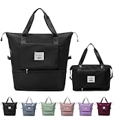 Large Capacity Travel Bag, Foldable Travel Bag, Expandable Travel Duffel Bag, Collapsible Waterpr...
