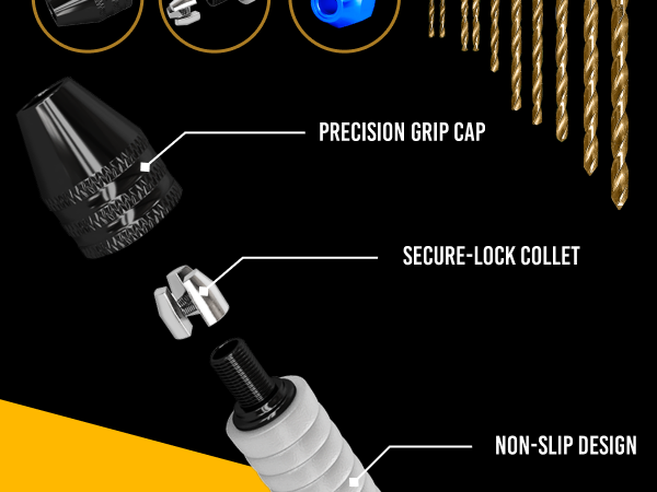 Pin Vise Blue Hand Drill