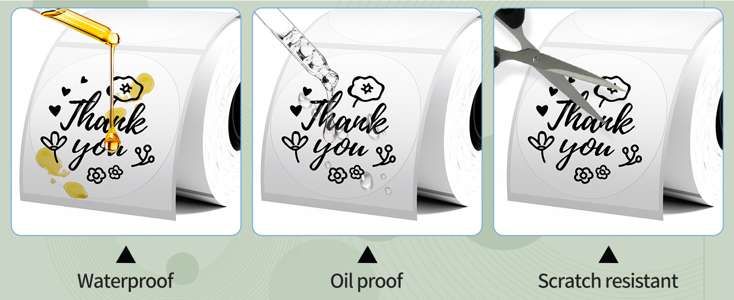 labels thermal