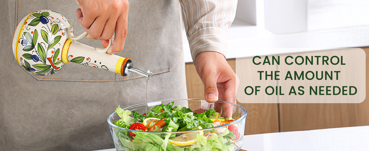 olive oil dispenser bottle ceramic