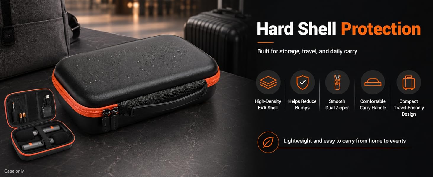 wireless microhphone case