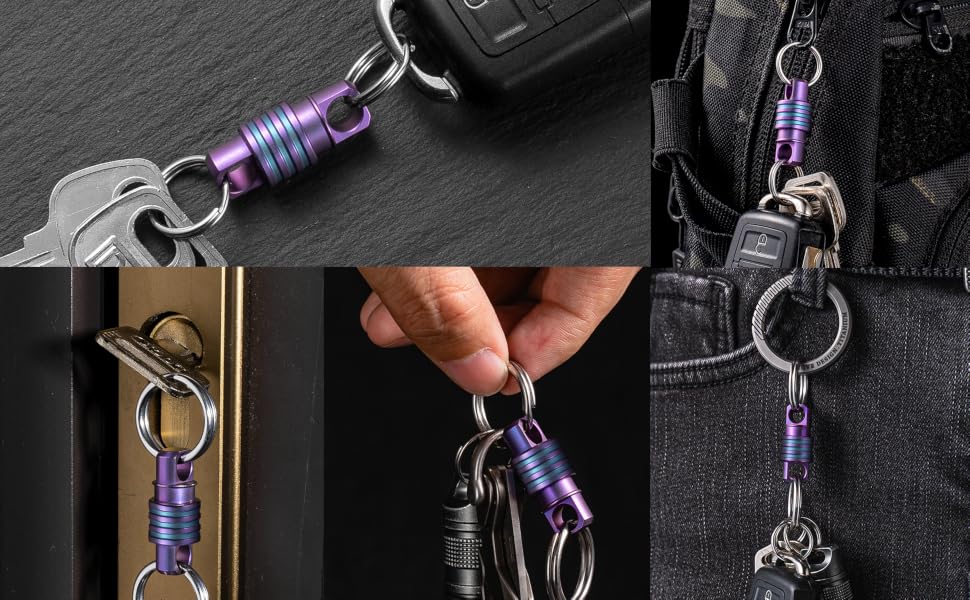 titanium keychain
