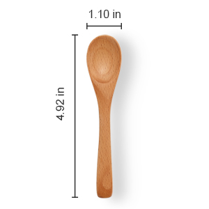 2 Tiny Teaspoons (4.9 inches)