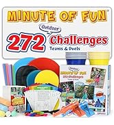 Funwares Minute of Fun Outdoor Game - 272 Minute to Win It Games, Backyard Birthdays, Home Partie...