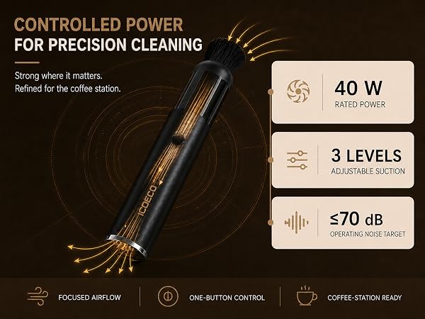 CONTROLLED POWER FOR PRECISION CLEANING