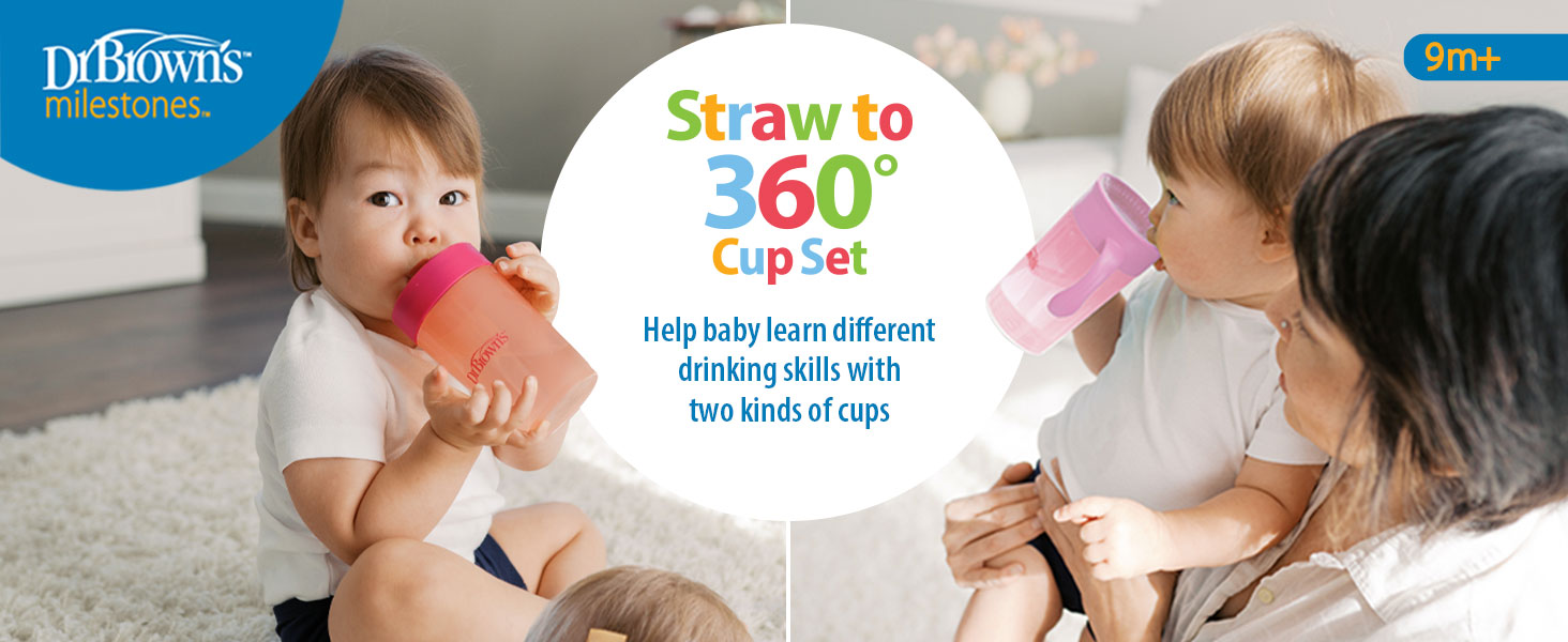 Straw to 360 Cup Set