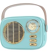 vxllenmes Retro Bluetooth Speaker, Vintage Decor,Best Birthday Gifts Ideas for Women Teenage, Sup...
