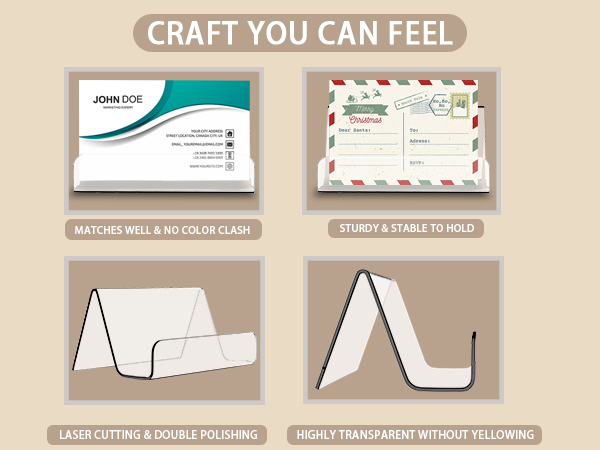 Acrylic Business Card Holder