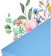 Blue gift box