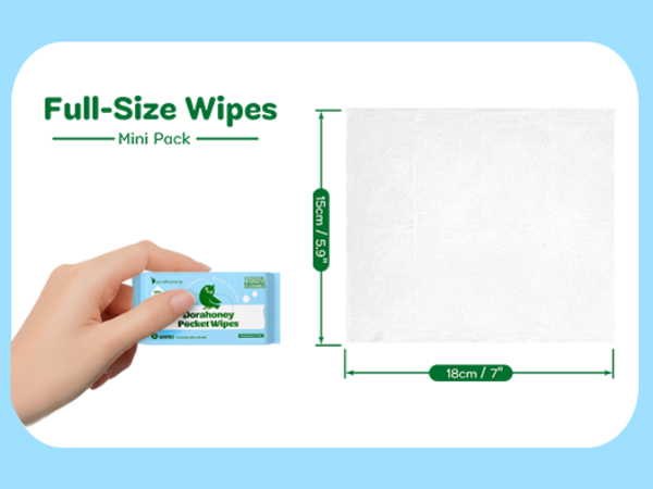 flushable travel wipes