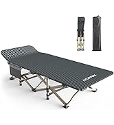 ATORPOK Camping Cot for Adults Comfortable, Tent Folding Cot for Sleeping, Lightweight Folding Be...