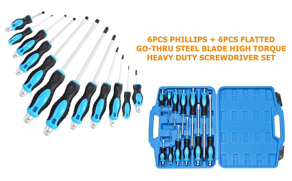 Heavy Duty Screwdriver Set
