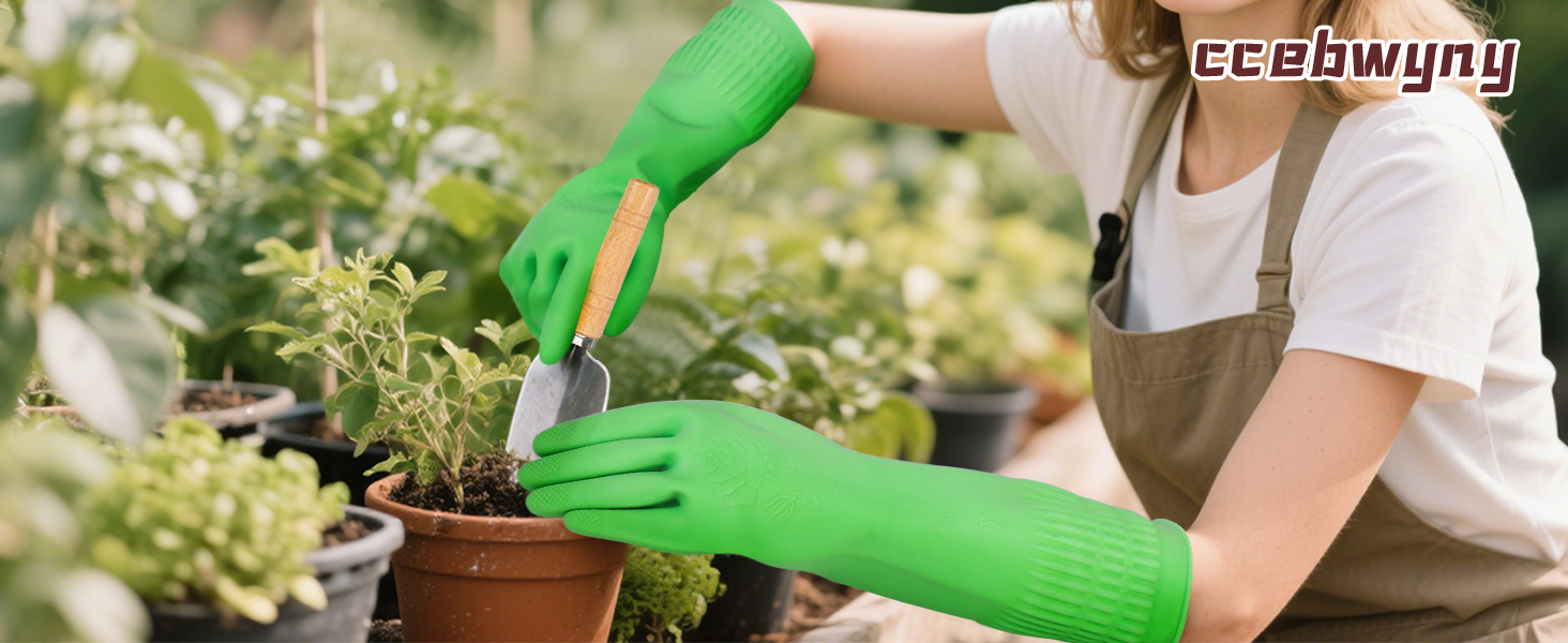 Dish washing gloves best choice for kitchen cleaning and cooking prep.