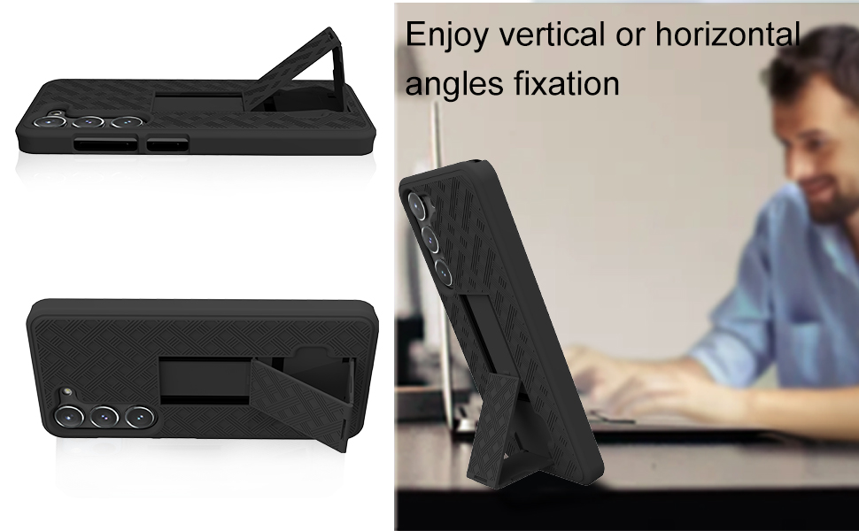 Ailiber for Samsung Galaxy S25 S24 Case with Belt Clip