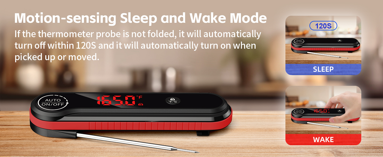 Motion-sensing Sleep and Wake Mode