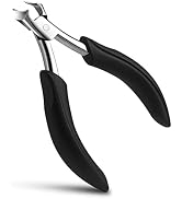 FVION Heavy Duty Nail Clippers for Men, Firm-Grip Toenail Clippers for Seniors' Thick Nails, Nick...