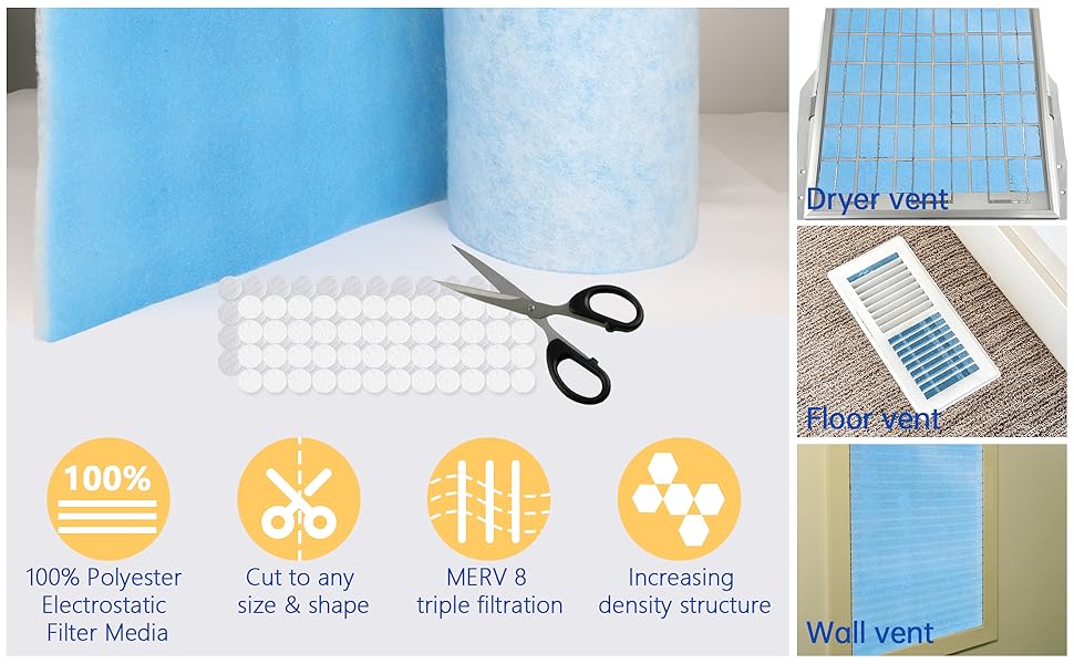 air vent filter for home