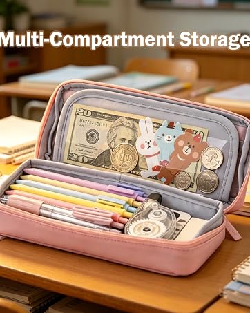 simple compact pencil pouch case bag